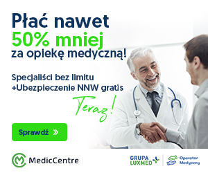 Pakiety medyczne MedicCentre - Prywatna opieka medyczna Grupy LUX MED