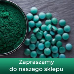 Spirulina, algi, chrorella, oleje i olejki, czarnuszka - Sklep internetowy z naturalnymi suplementami diety