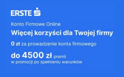 Erste Bank Polska - Konto Firmowe Online